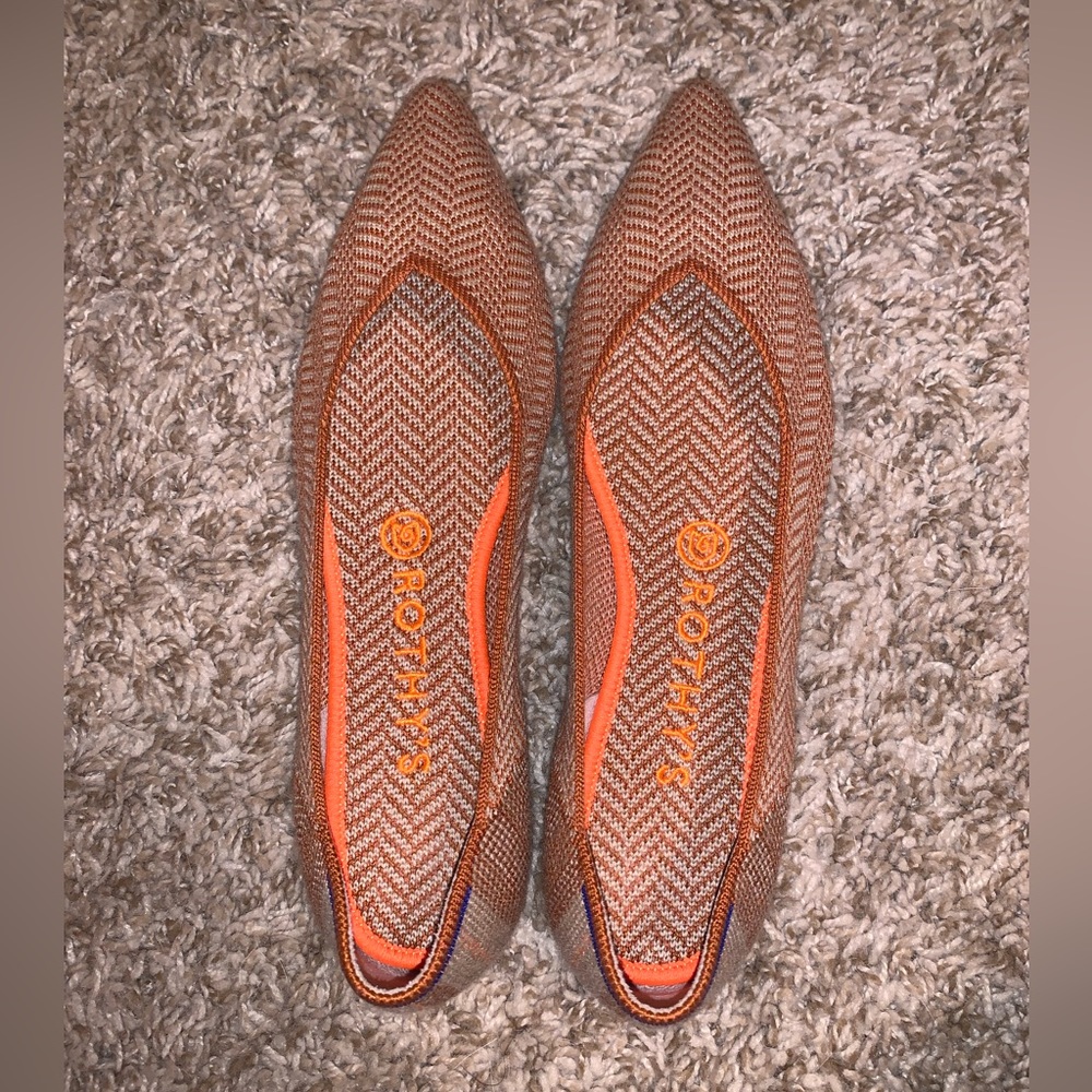 ROTHYS // Camel Herringbone Points